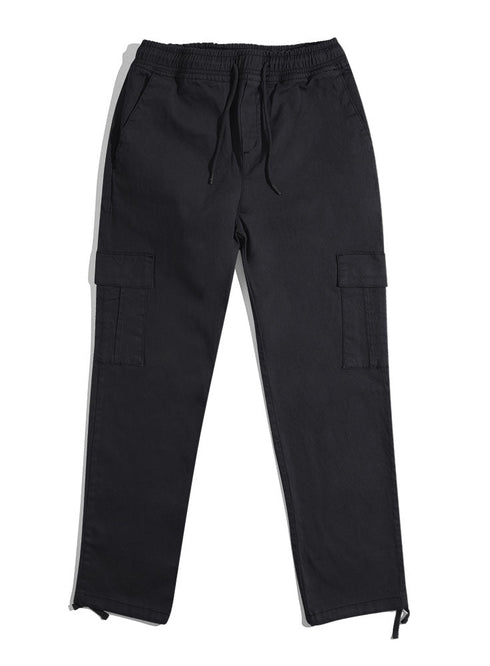 Black Cargo Pant - Khotwh